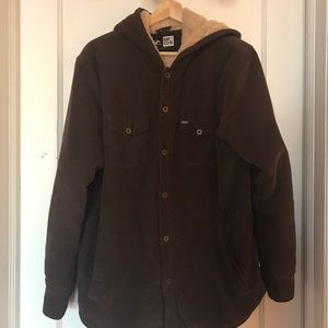 Fleece Lined Corduroy Jacket